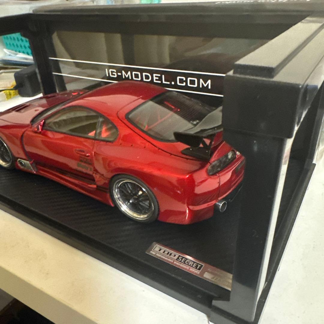 IG-Model トヨタ スープラ 1/18 レッド トップシークレット