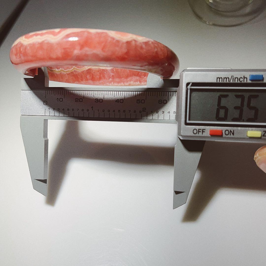 インカローズバングルクリ抜きNO25-1434