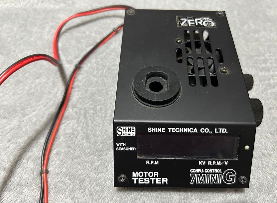 モーター慣らし シャインテクニカ 7min G zeromax＆安定化電源セット