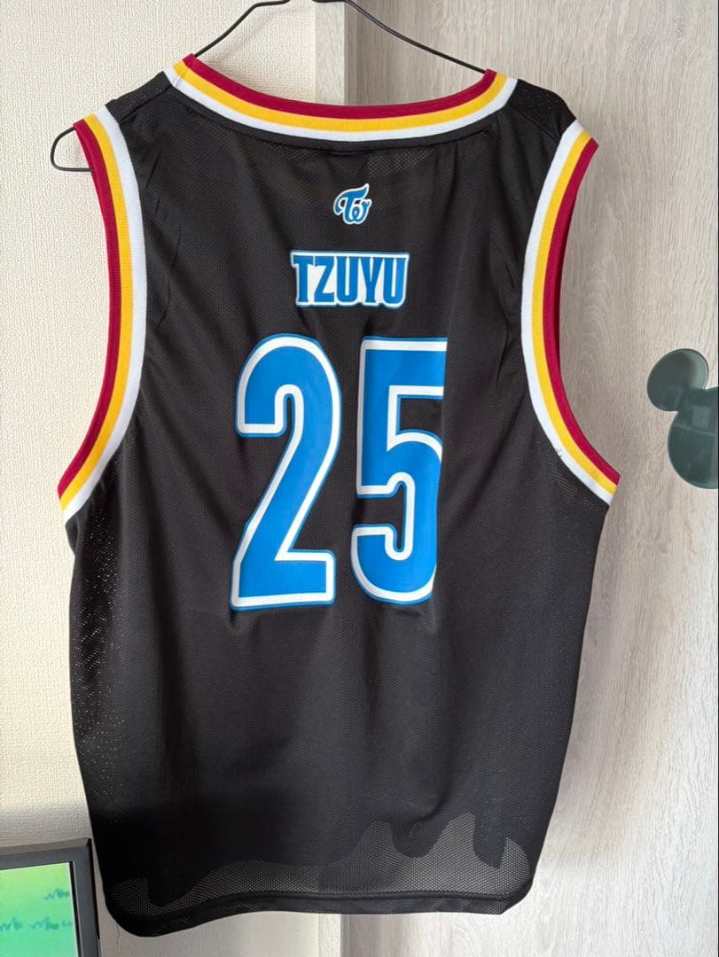 TWICE TZUYU 25 バスケットジャージ