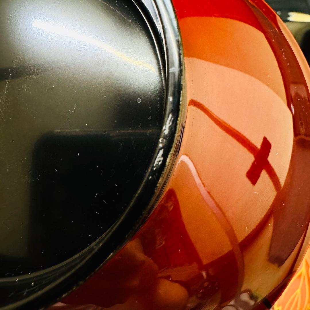 漆器　輪島塗　木製　蒔絵　溜塗　吸物椀　大きめ　蓋付椀　汁椀　7客