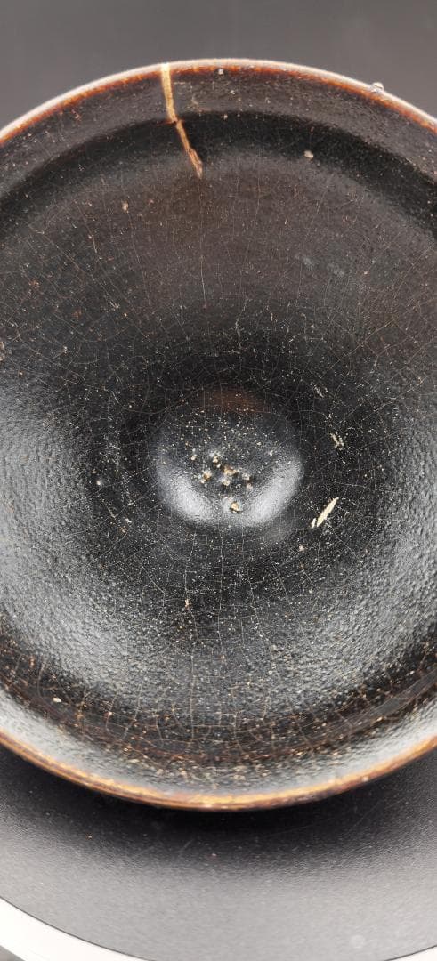 中国　宋代　茶碗　建窯　建盏　曜変天目と同じ時代約800年前の骨董品