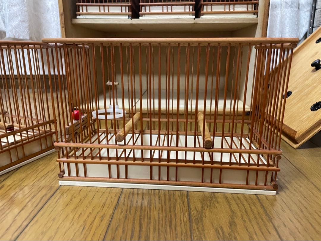 メジロ　寝かせ箱　カゴ６個セット③