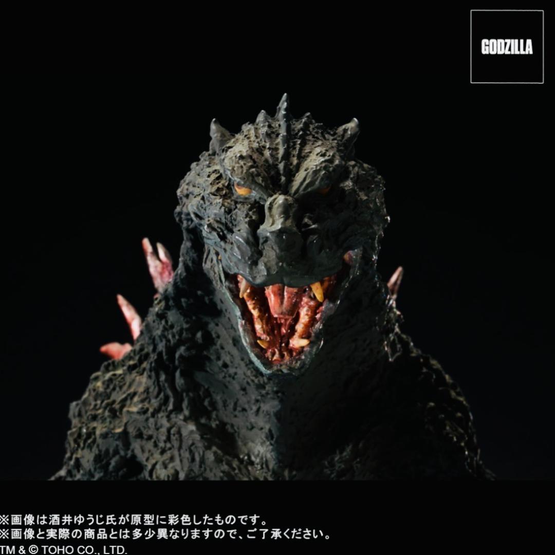 未開封　酒井ゆうじ　ゴジラ 2000 ミレニアムひな形レプリカ ソフビ版