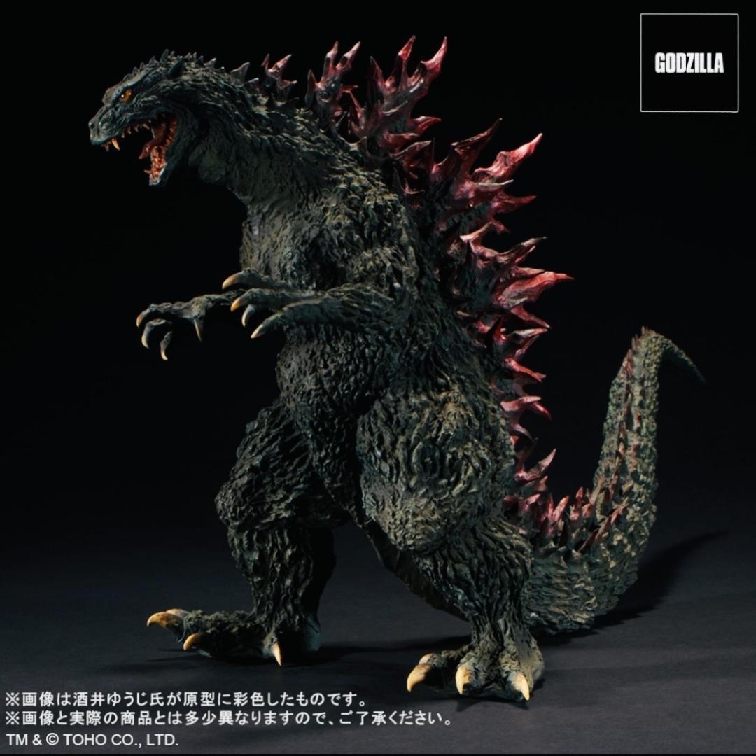 未開封　酒井ゆうじ　ゴジラ 2000 ミレニアムひな形レプリカ ソフビ版