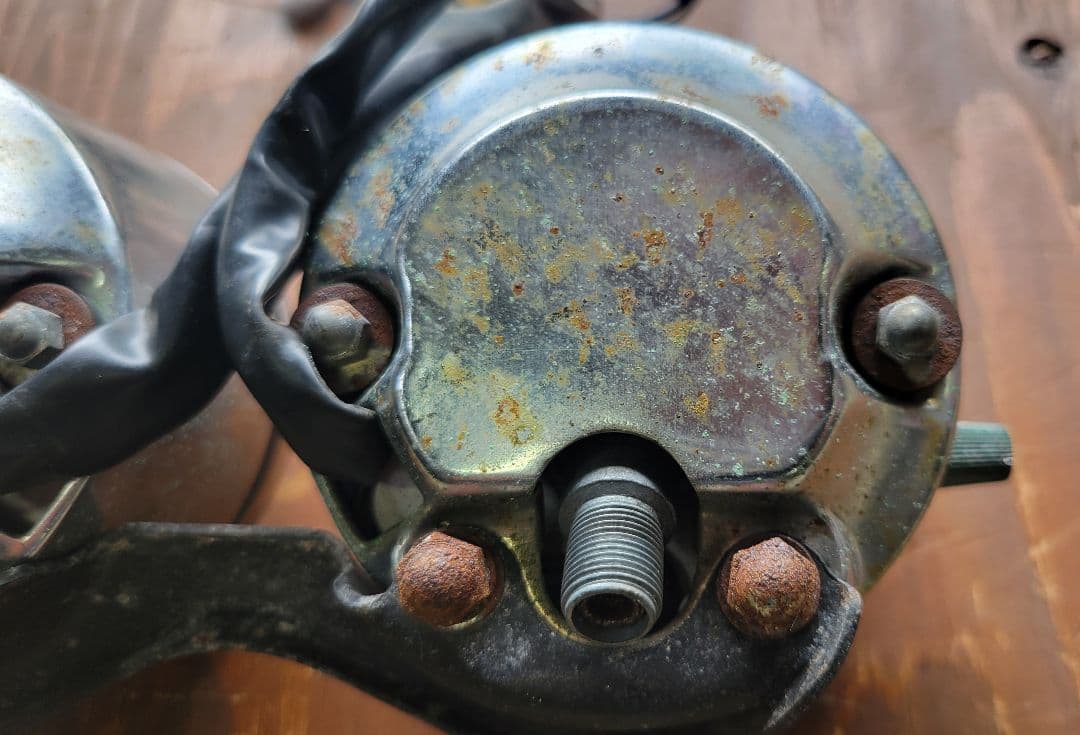 YAMAHA SR400 純正 スピードメーター タコメーター