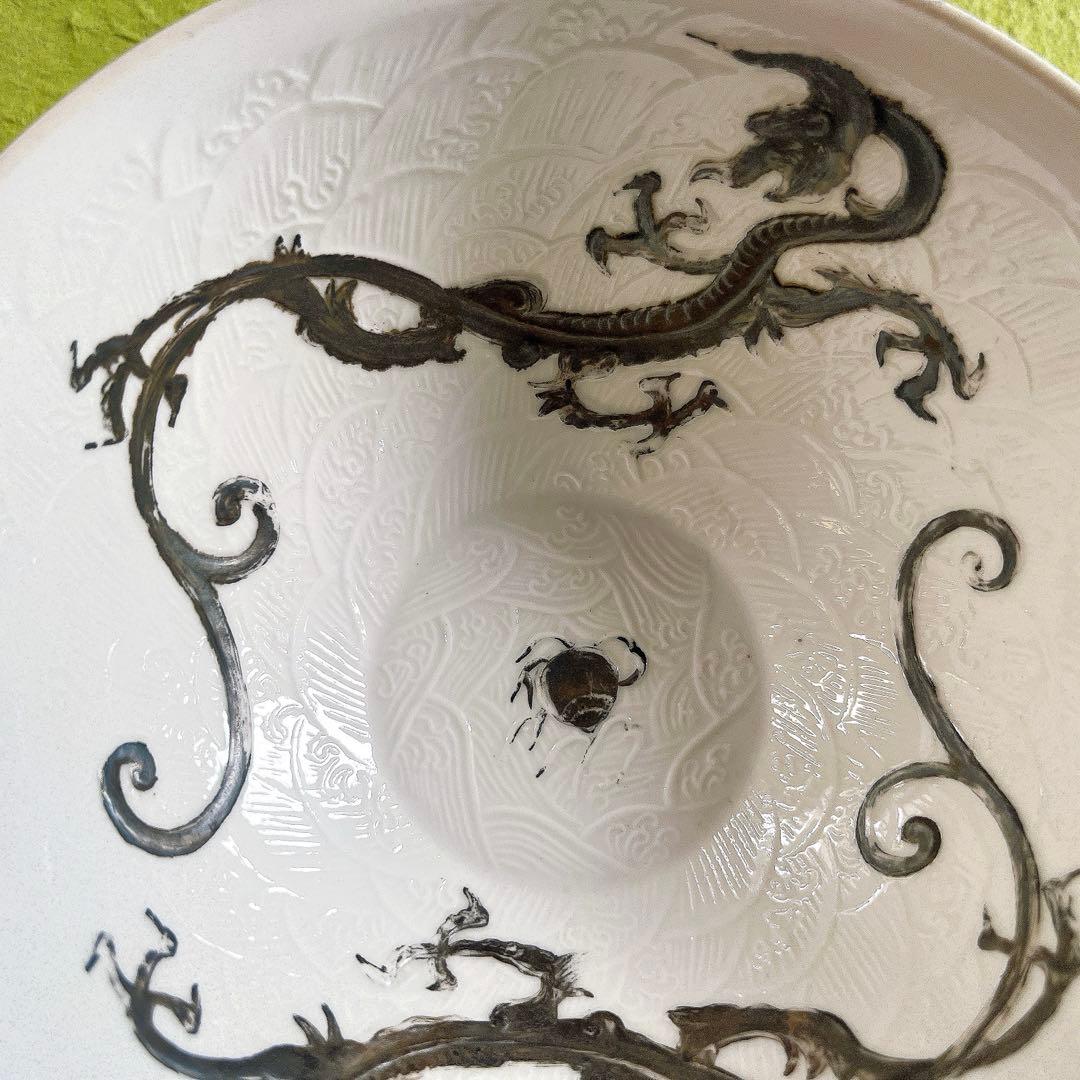 有田焼『深川製磁アンティーク』龍飯碗（大正末期〜昭和初期）✨超希少骨董品✨