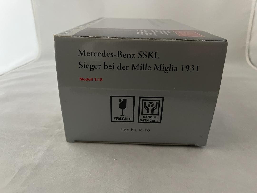 CMC 1/18 メルセデスベンツ SSKLミッレ.ミリア 1931