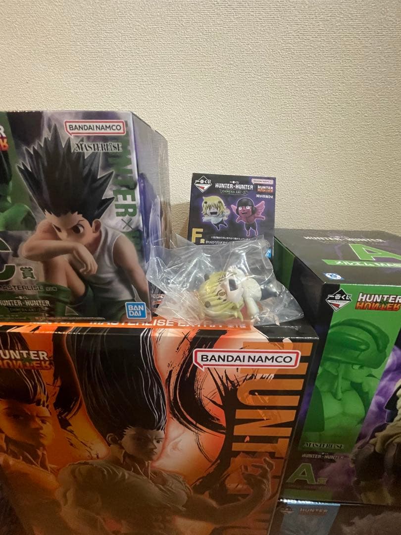 一番くじ　ハンターハンター　 フィギュア　A賞　C賞　D賞　F賞　ラストワン