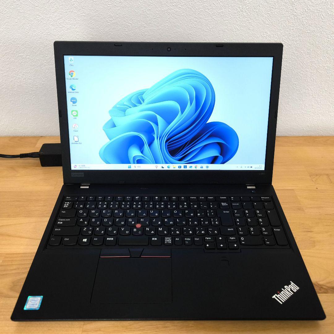 Windows11 大画面ノートパソコン・L580｜i5第8世代・カメラ付き