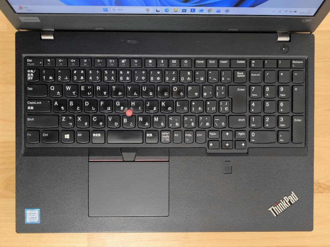 Windows11 大画面ノートパソコン・L580｜i5第8世代・カメラ付き