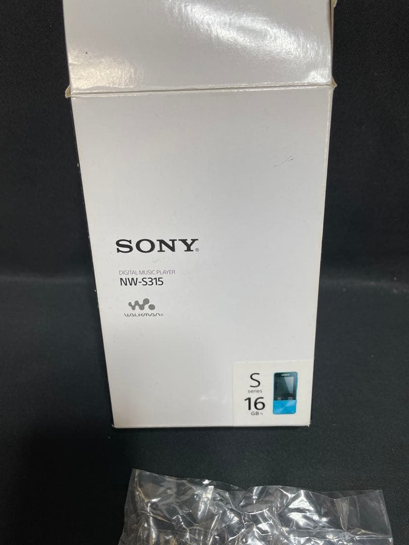 SONYウォークマン NW-S315 ブルー　1352