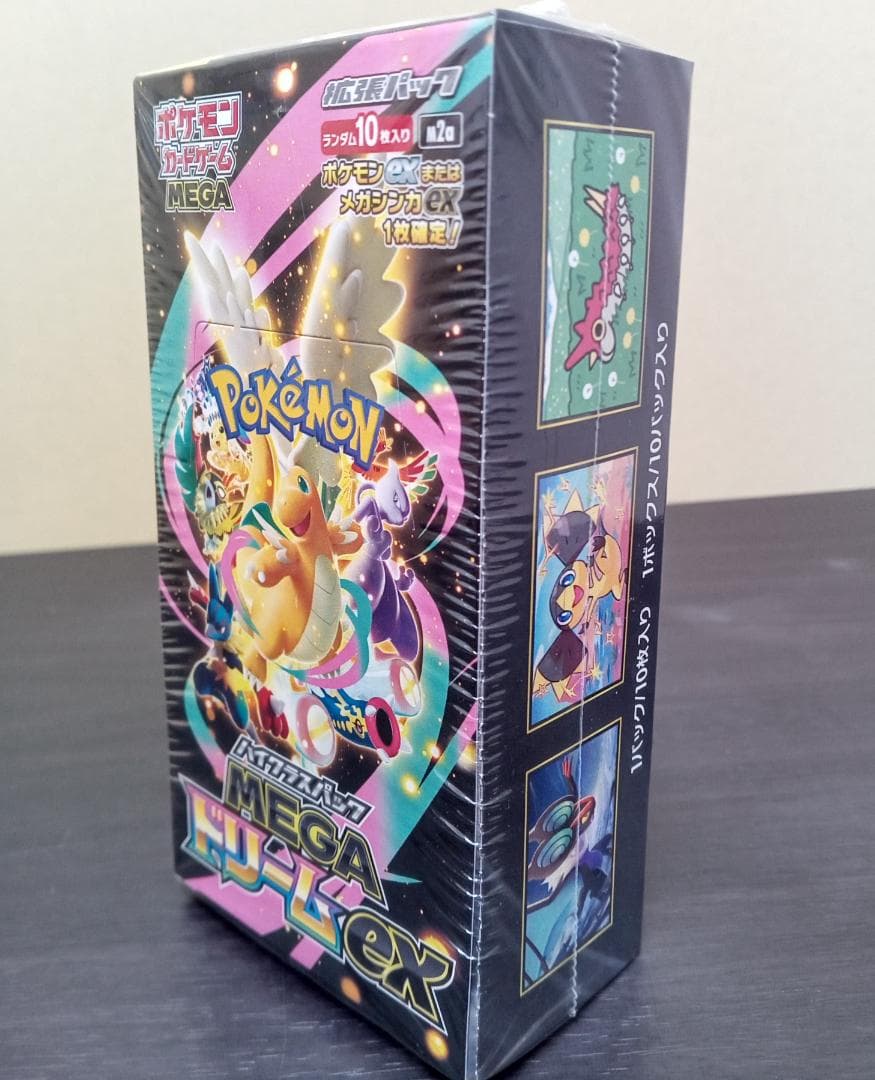 【シュリンク付き】ポケモンカードゲーム MEGAドリームex 1BOX