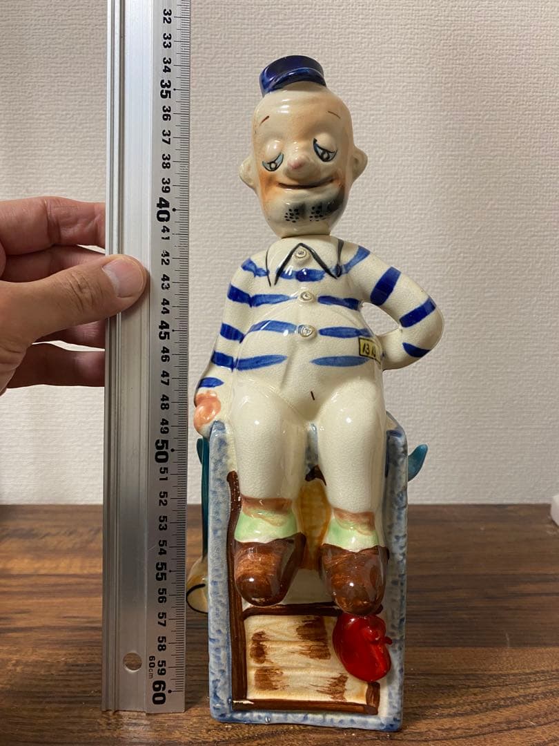 40s'50s'ビンテージ 囚人デカンタ、ボトル プリズナー バイカー古着