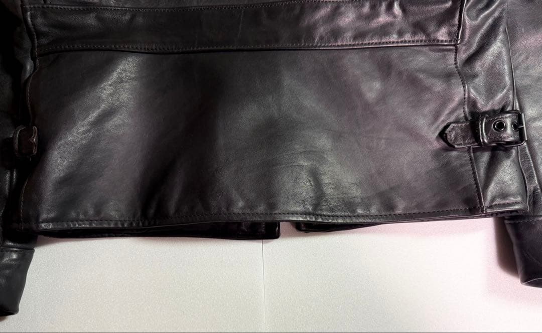 Vintage ハーレーダビッドソン　シングルライダースジャケット　サイズ38