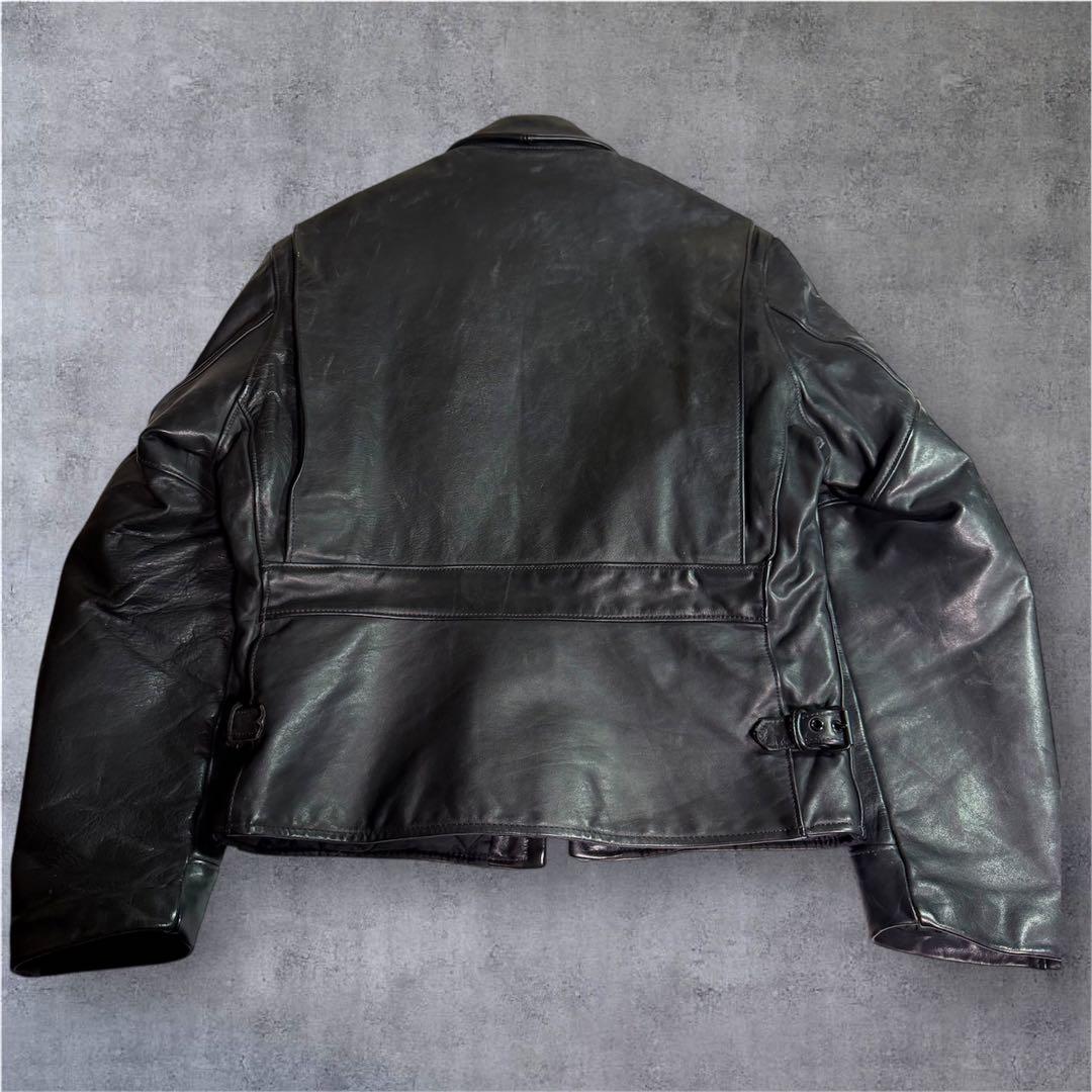 Vintage ハーレーダビッドソン　シングルライダースジャケット　サイズ38