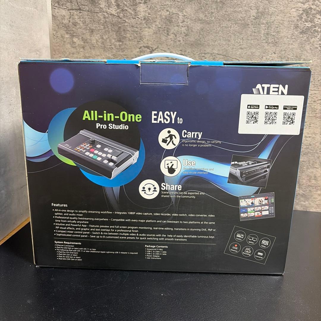 ATEN ストリームライブ AVミキサー