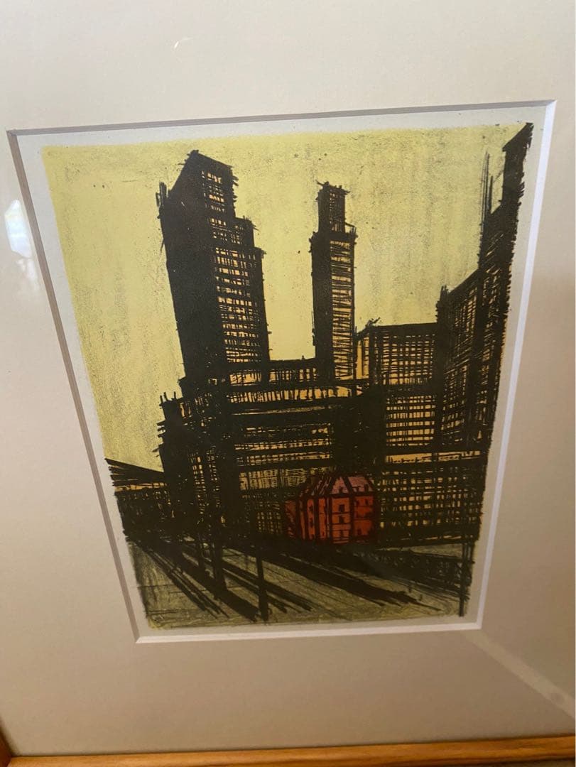 ベルナール・ビュッフェ NO53 額縁 アート インテリア