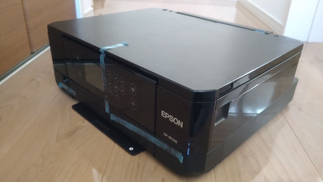 ■ジャンク品■EPSON EP-811 ブラック 複合機■予備インク多数付属■