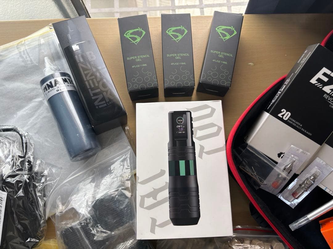 EZ P3 PRO TURBO プロ用タトゥーマシンセット