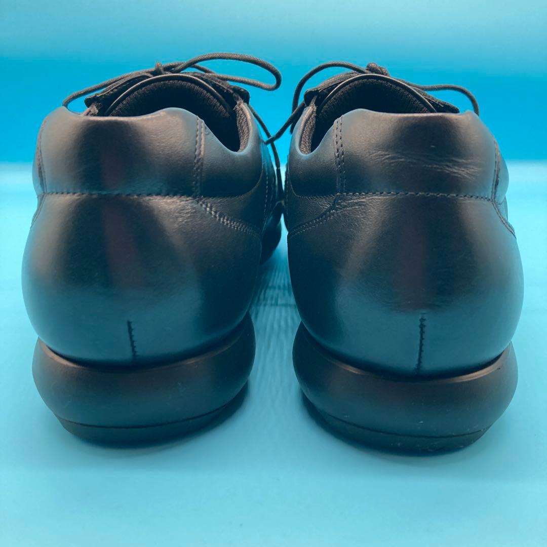 【未使用】アシックスtexcy luxeビジネスシューズasics 25cm黒