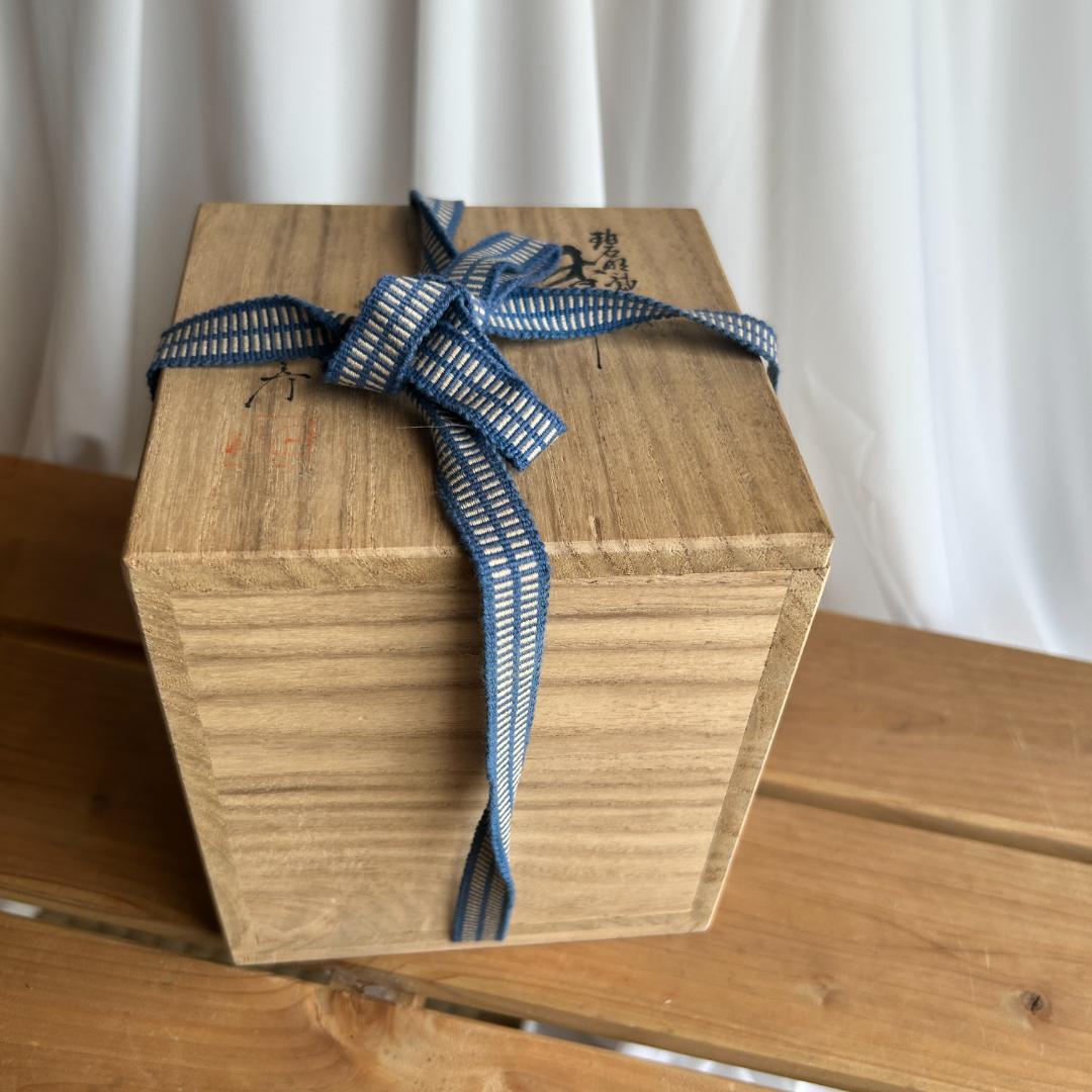 【箱入り】人間国宝 三代 総田八十吉 （正彦）獅子 香炉 箱いり レア