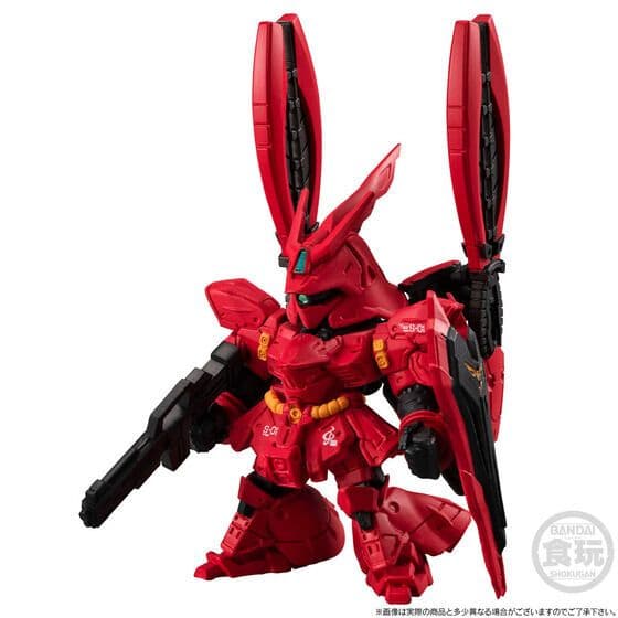 【未開封ガンダムコンバージ限定品】νガンダム(福岡立像) & サザビー セット