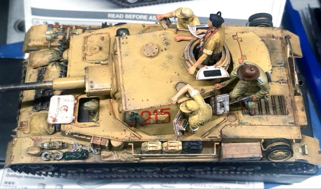 タミヤ1/35ドイツⅣ号戦車　組み立て完成品