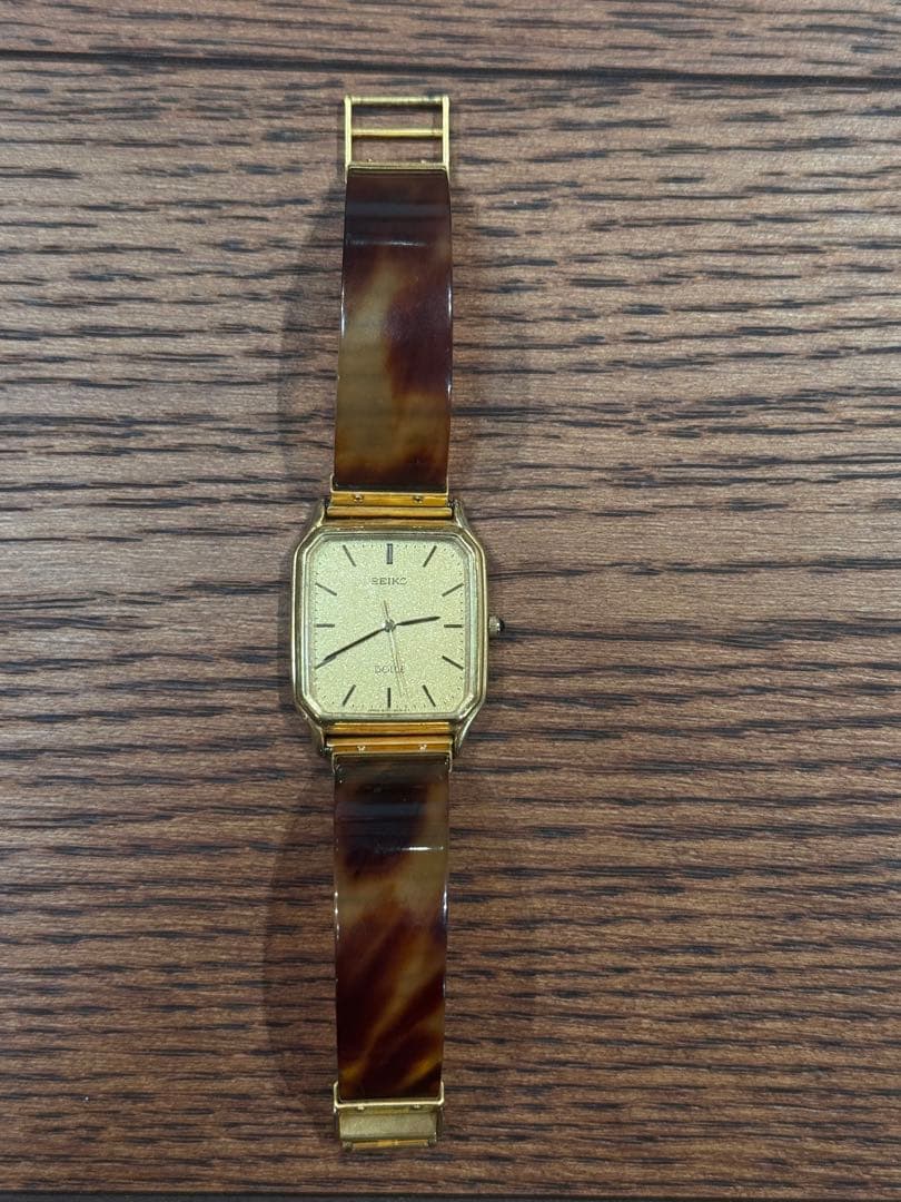 希少 SEIKO セイコー Dolce 8J41-5010 18KT