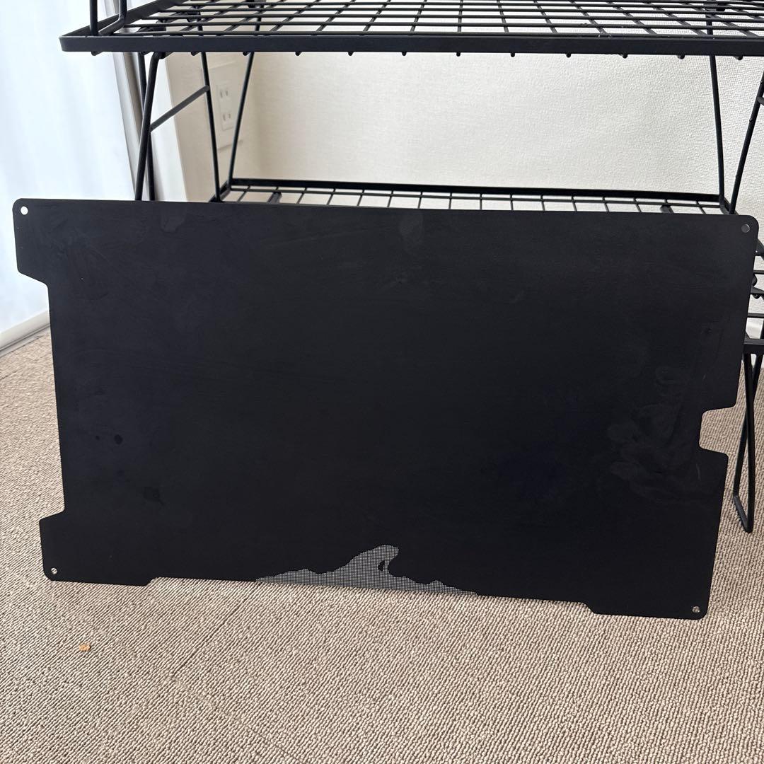 ヒバリ HIBARI フィールドラック 4枚 ユニフレーム1枚 収納ケース