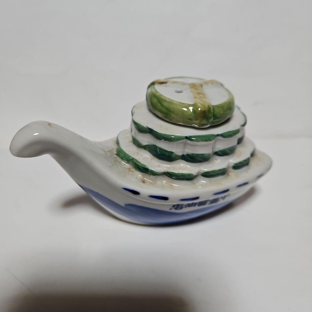 昭和レトロ　醤油さし　陶器4点