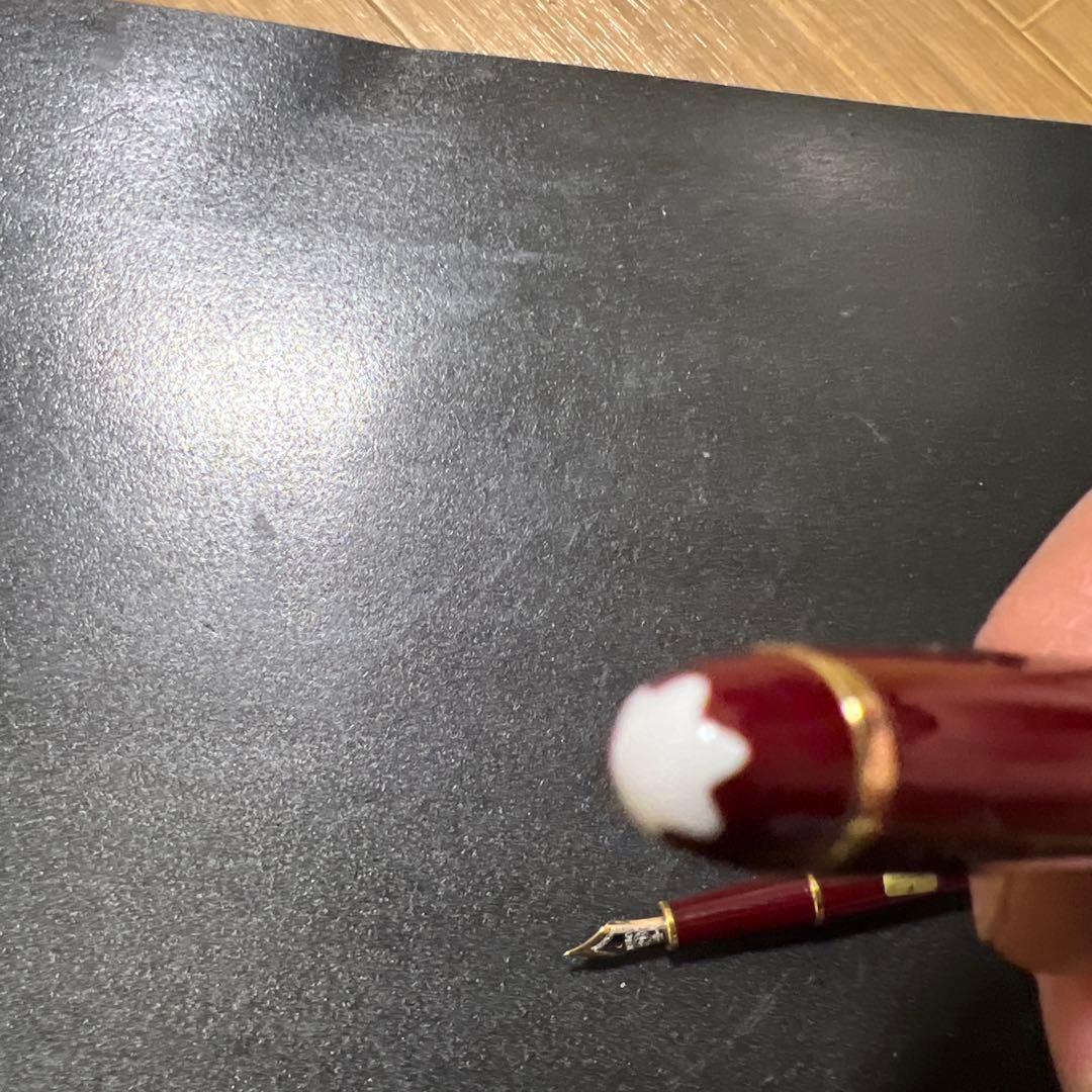 モンブラン ワインレッド 万年筆　14k 585