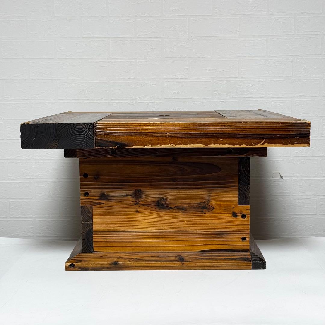 囲炉裏 テーブル 座卓 民芸家具 昭和レトロ 火鉢 炉端 センターテーブル