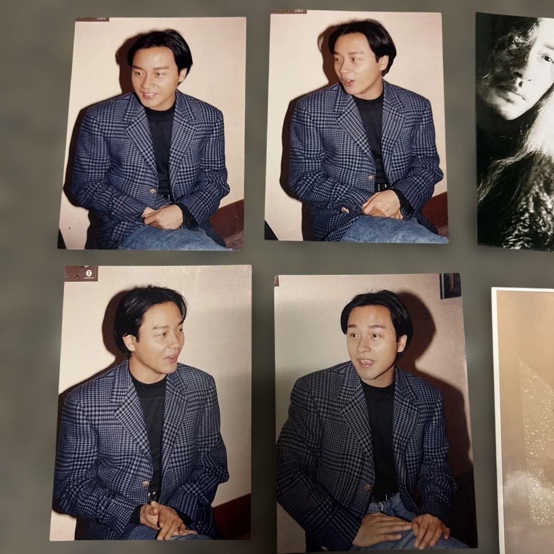 張國縈レスリーチャン/90年代生写真9枚セットL版サイズ