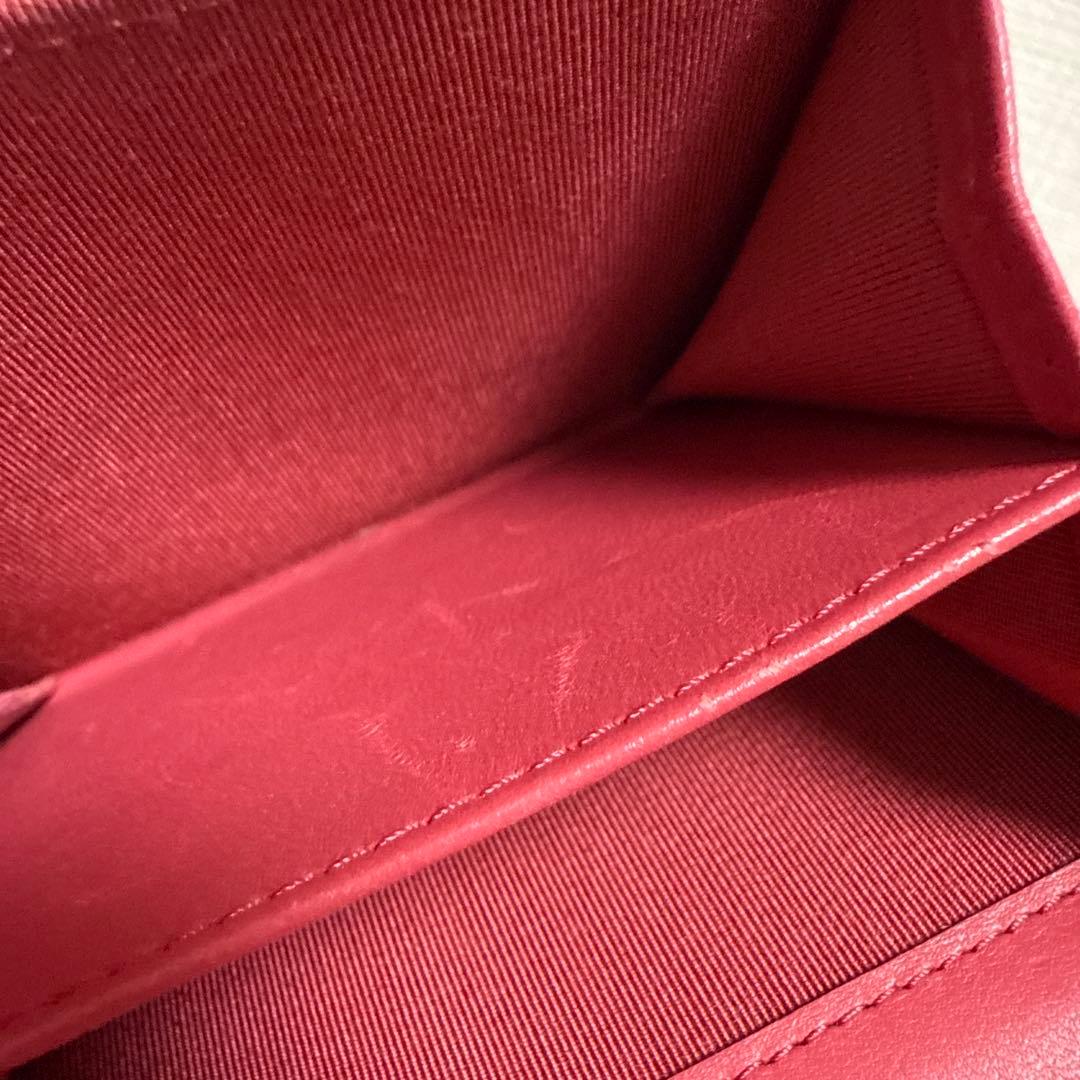 正規品 CHANEL ラムスキン チェーンクラッチ ミニポシェット