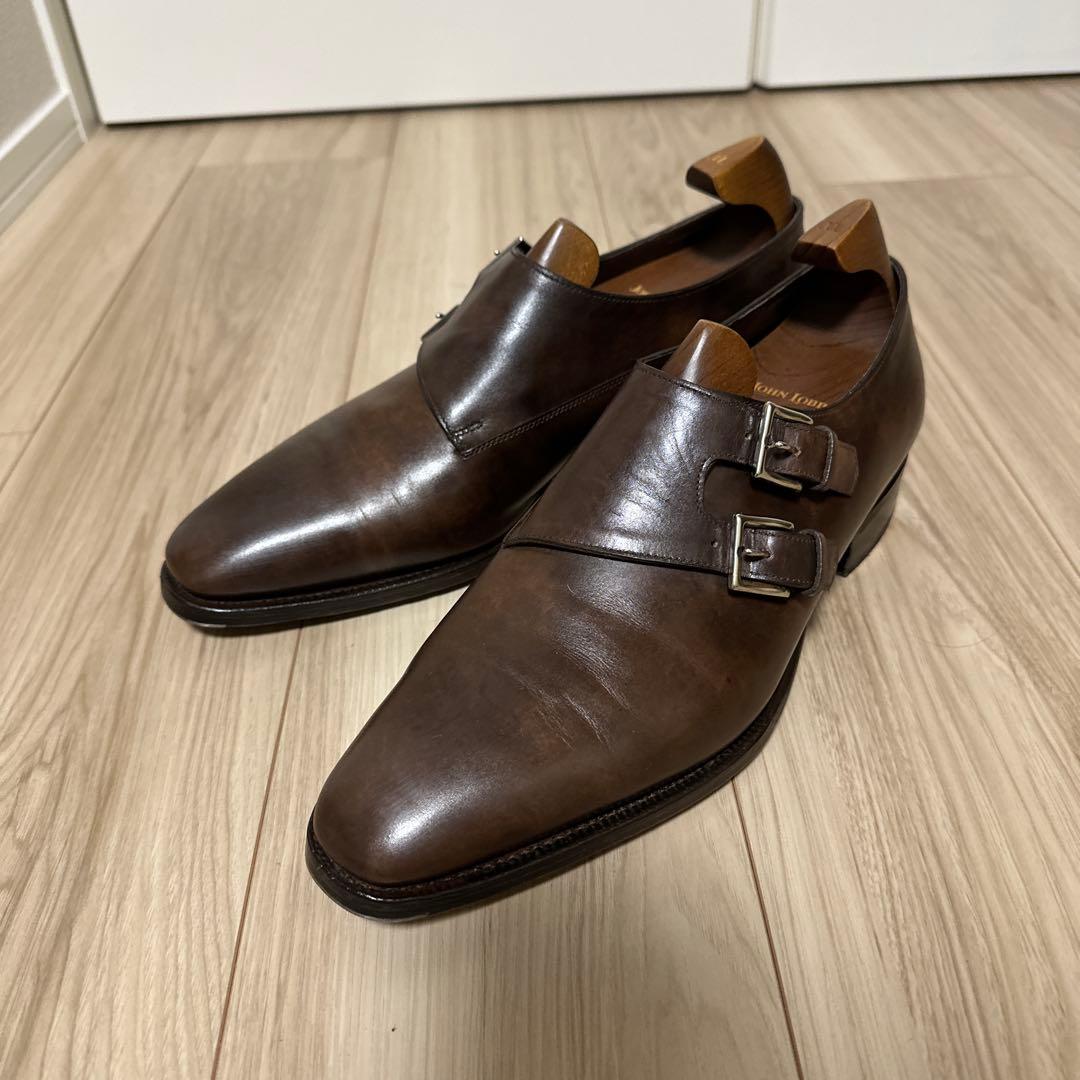 John lobb / Chapel チャペル　ダブルモンクストラップシューズ