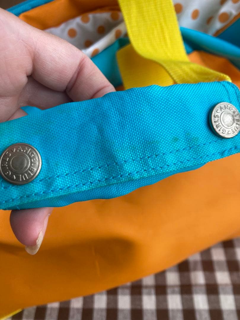 d*3様 エンジェルブルーナカムラくんスポーツバック　修学旅行　旅行カバン