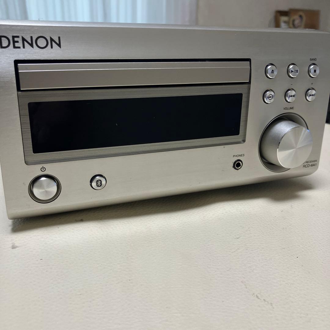 DENON CDレシーバーRCD-M41SP 整備動作品 2022年製