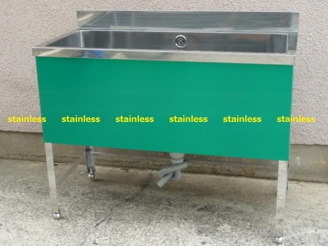 新品 オリジナル ドッグバス 1000×450×800 深さ350 ペットシンク