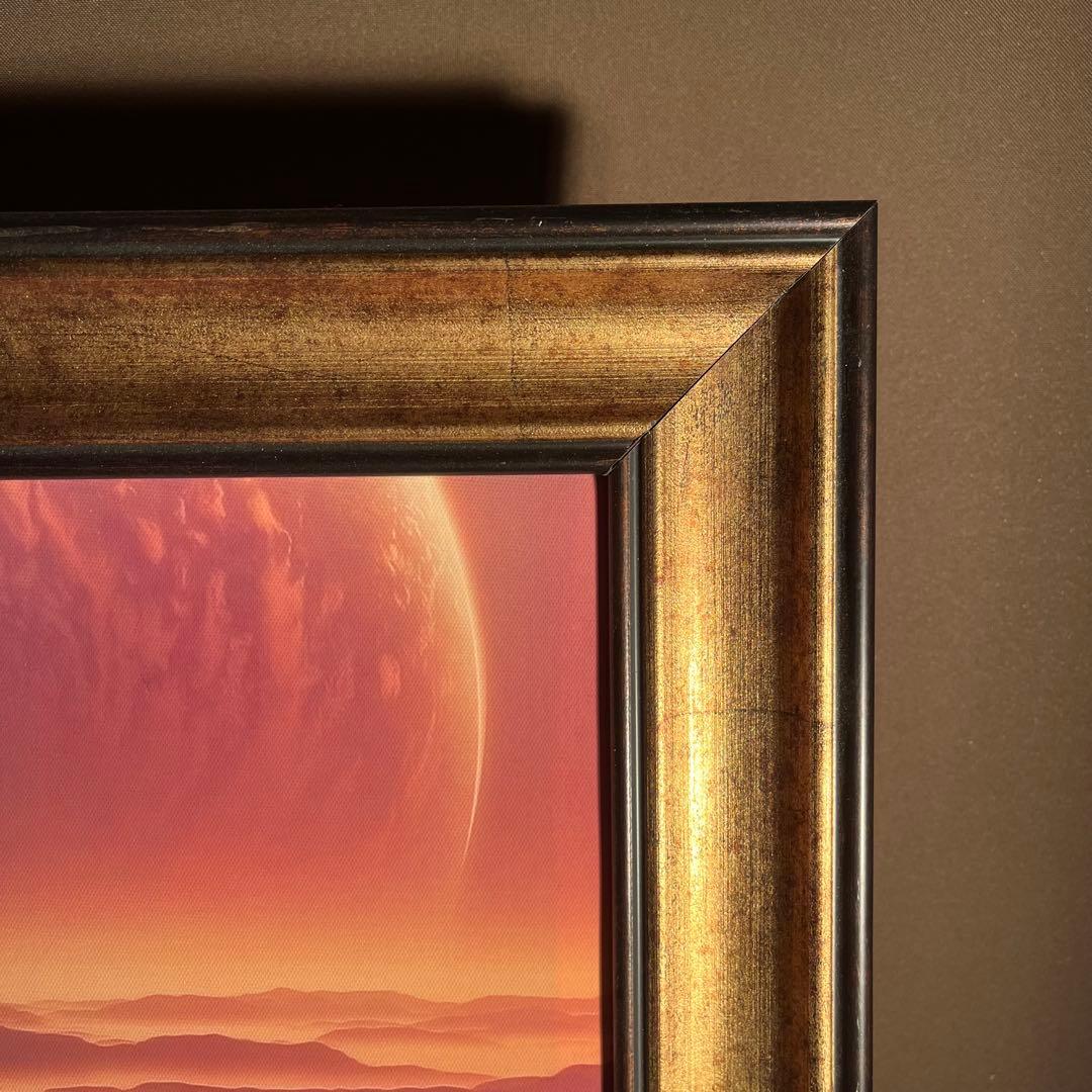 キャンバスプリント 天佛 絵画 額付き インテリア