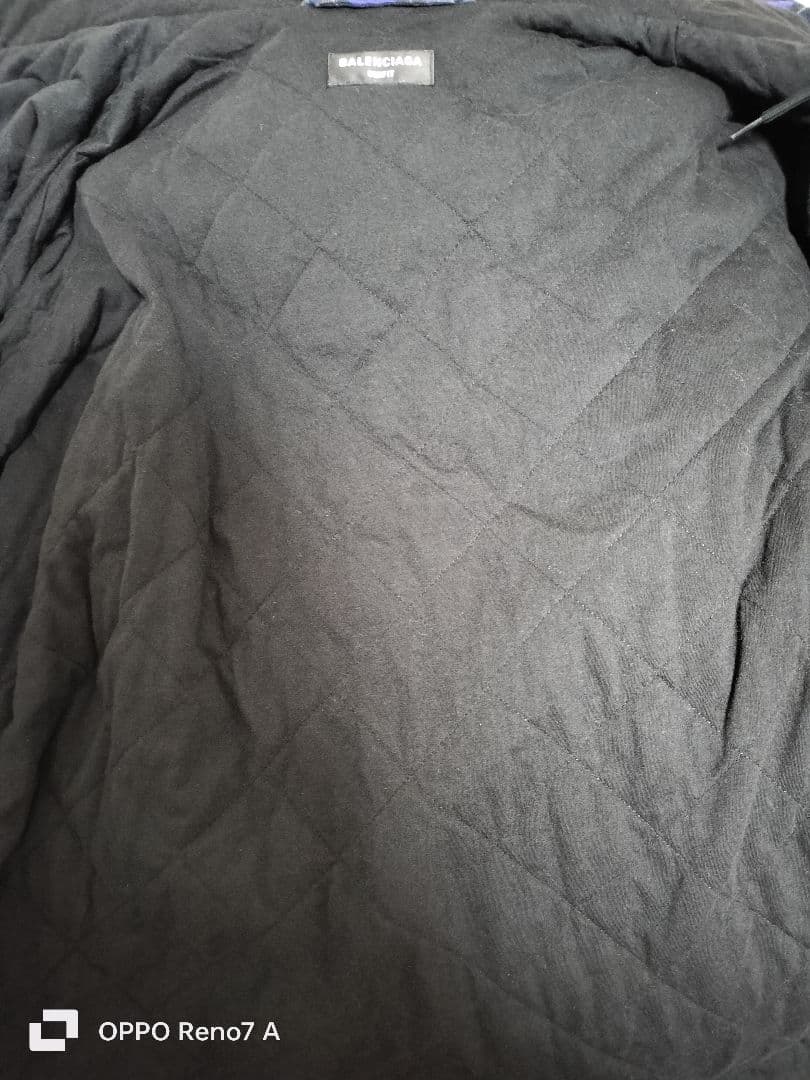 BALENCIAGA UNIFIT フード付きシャツジャケット 紫 XXS