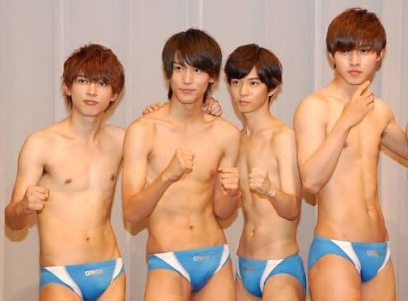 【水球ヤンキース】arena x-PYTHON スカイブルー　140 競パン