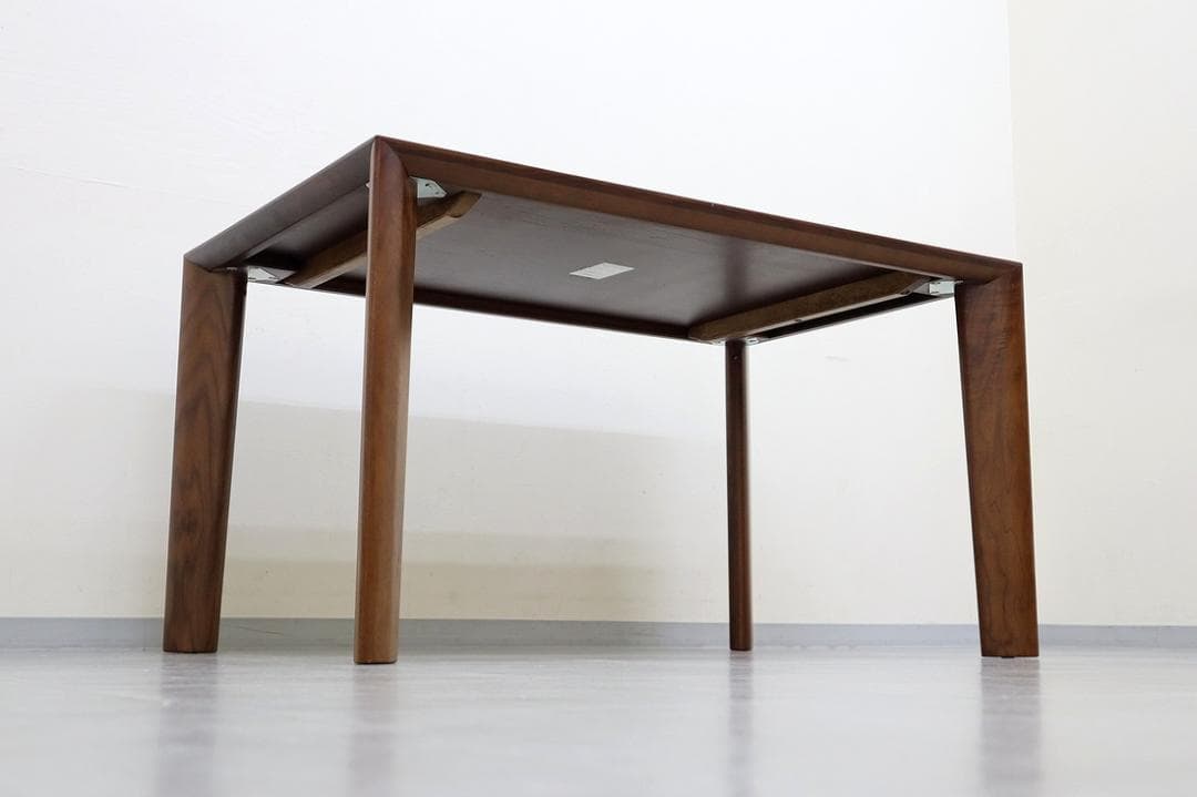 美品 カリモク家具 ダイニングテーブル DU4205 ウォールナット 無垢材