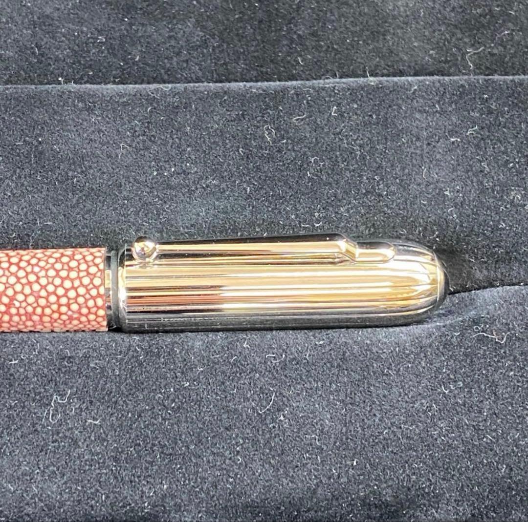 【限定品】ダンヒル サイドカー ガルーシャ革ボールペン　ピアノ塗装ケース付