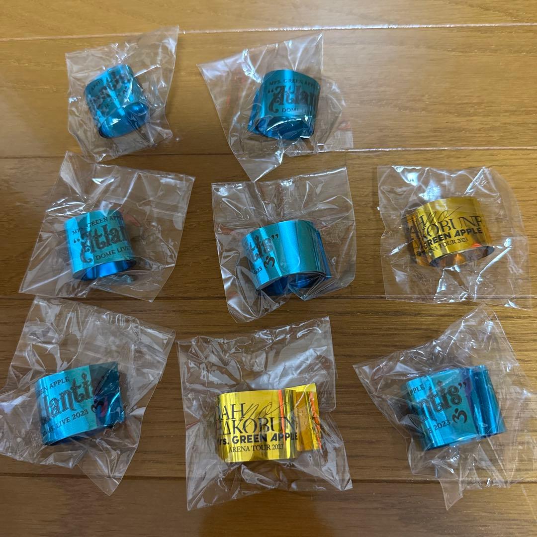 Mrs.GREEN APPLE 銀テープ 8個セット＋傷あり＋おまけ