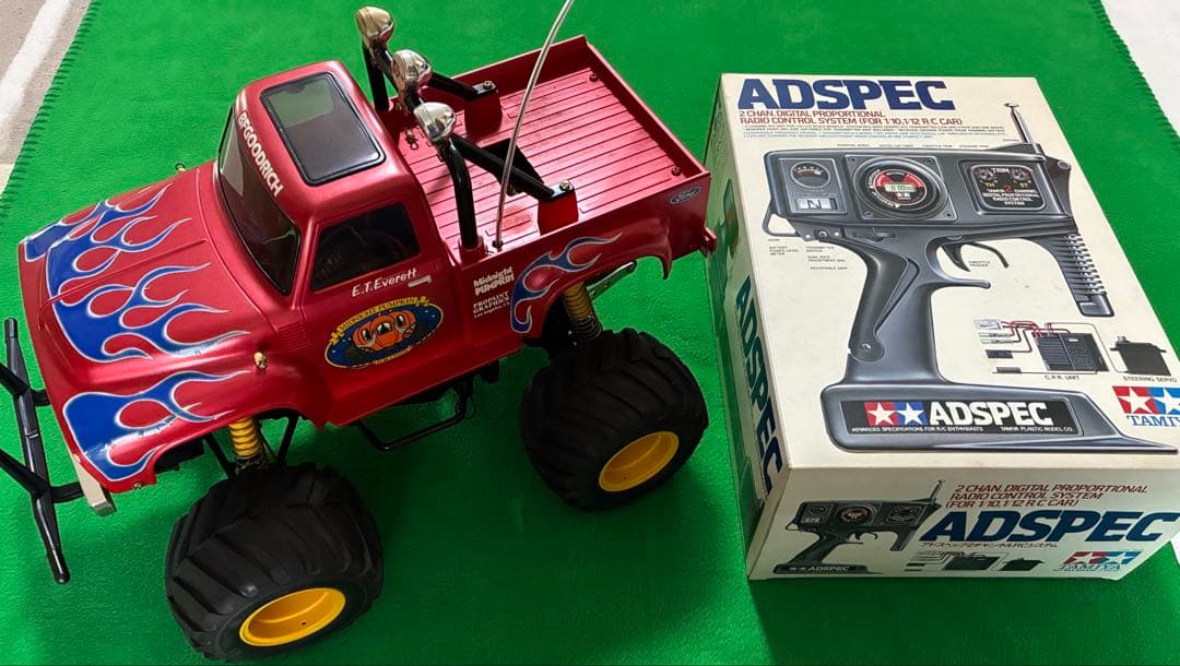 ラジコンカー/フォードピックアップトラック+田宮アドスペックRCシステム
