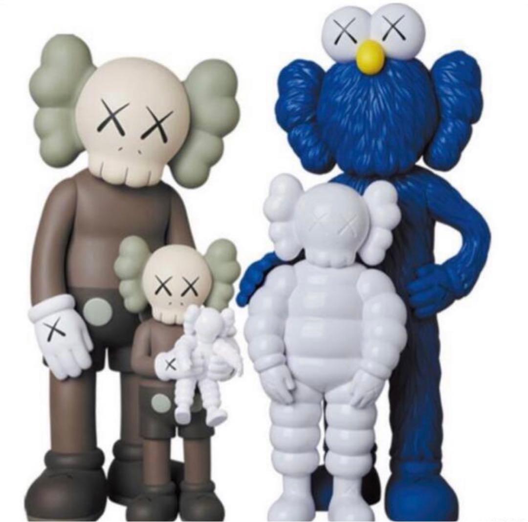 その他 KAWS FAMILY BROWN/BLUE/WHITE #1