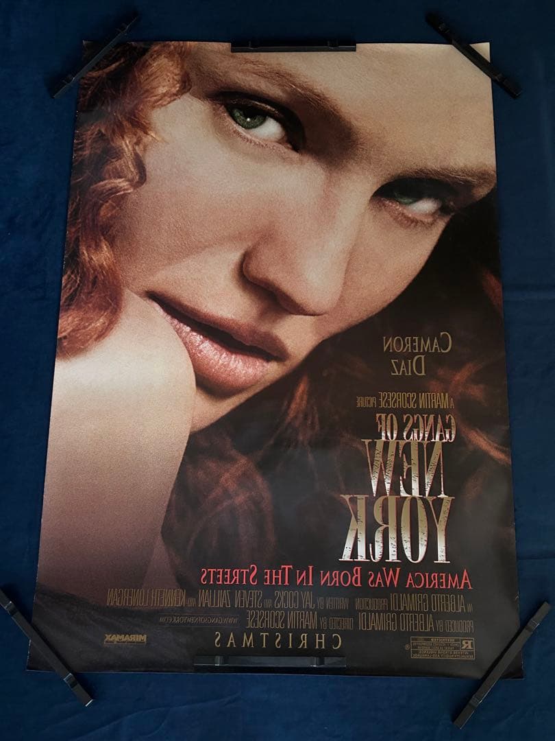 ギャング・オブ・ニューヨーク　USオリジナル映画ポスター