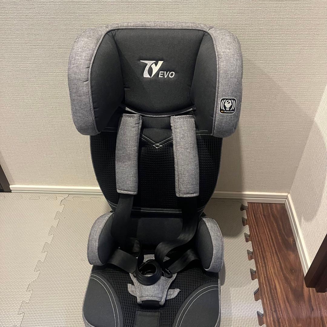トラベルベスト　EVO チャイルドシート　日本育児　サンドグレー