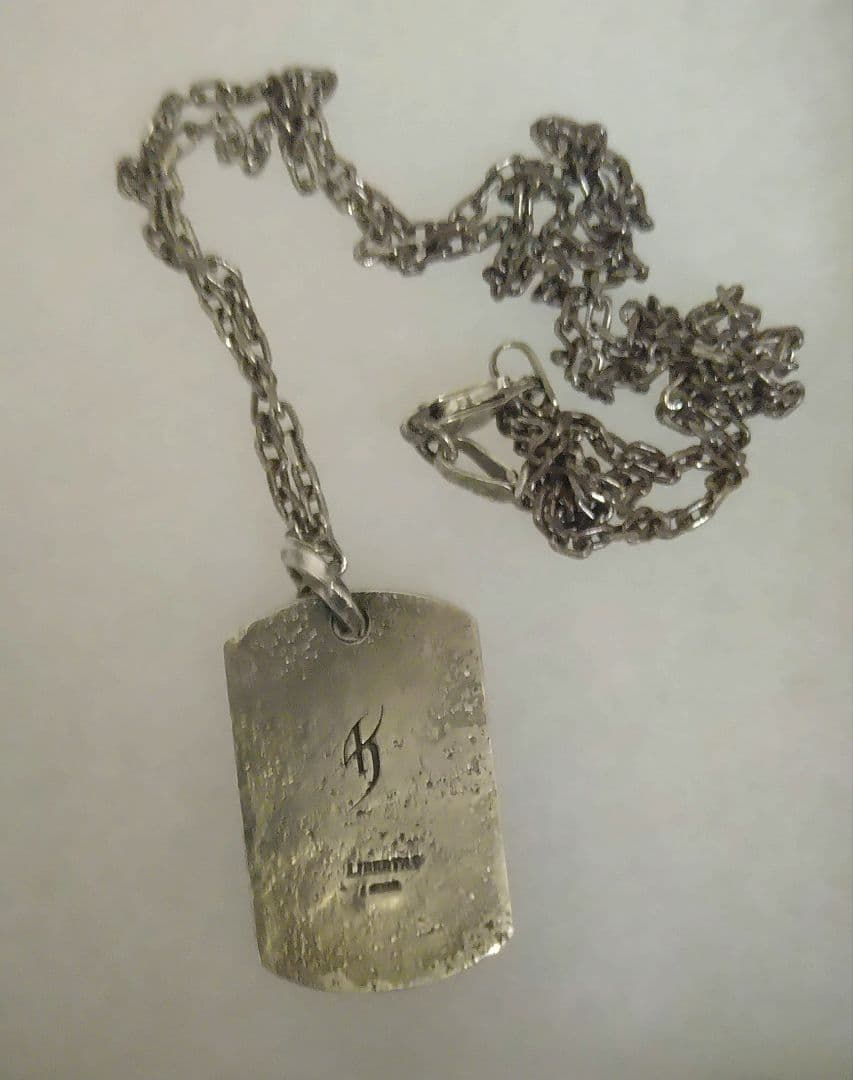 Personal Jesus Bar 氷室京介 Dog Tag ネックレス